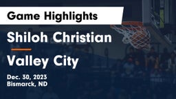 Shiloh Christian  vs Valley City  Game Highlights - Dec. 30, 2023