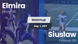 Matchup: Elmira  vs. Siuslaw  2017