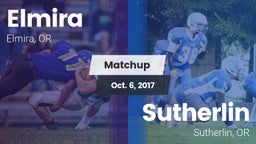 Matchup: Elmira  vs. Sutherlin  2017