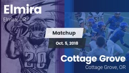 Matchup: Elmira  vs. Cottage Grove  2018