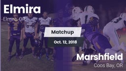Matchup: Elmira  vs. Marshfield  2018