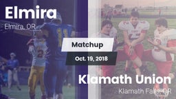 Matchup: Elmira  vs. Klamath Union  2018