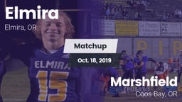Matchup: Elmira  vs. Marshfield  2019