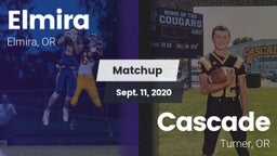 Matchup: Elmira  vs. Cascade  2020