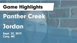 Panther Creek  vs Jordan  Game Highlights - Sept. 23, 2019