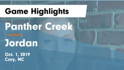 Panther Creek  vs Jordan  Game Highlights - Oct. 1, 2019