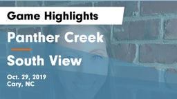 Panther Creek  vs South View  Game Highlights - Oct. 29, 2019
