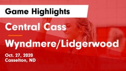 Central Cass  vs Wyndmere/Lidgerwood  Game Highlights - Oct. 27, 2020