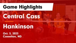Central Cass  vs Hankinson Game Highlights - Oct. 3, 2023