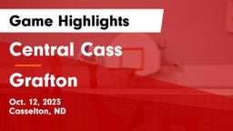 Central Cass  vs Grafton  Game Highlights - Oct. 12, 2023