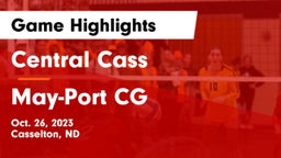 Central Cass  vs May-Port CG  Game Highlights - Oct. 26, 2023