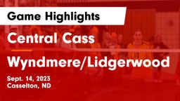 Central Cass  vs Wyndmere/Lidgerwood  Game Highlights - Sept. 14, 2023