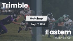 Matchup: Trimble  vs. Eastern  2018