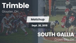 Matchup: Trimble  vs. SOUTH GALLIA  2019