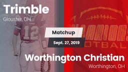 Matchup: Trimble  vs. Worthington Christian  2019