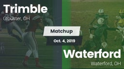 Matchup: Trimble  vs. Waterford  2019