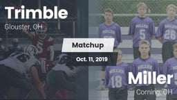 Matchup: Trimble  vs. Miller  2019