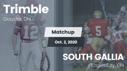 Matchup: Trimble  vs. SOUTH GALLIA  2020