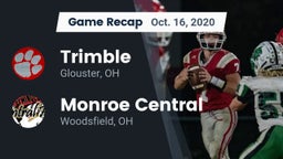 Recap: Trimble  vs. Monroe Central  2020