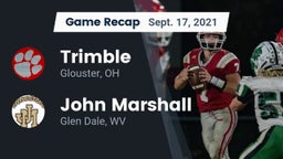 Recap: Trimble  vs. John Marshall  2021