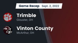 Recap: Trimble  vs. Vinton County  2022
