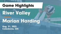 River Valley  vs Marion Harding  Game Highlights - Aug. 31, 2023