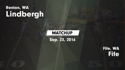 Matchup: Lindbergh High vs. Fife  2016