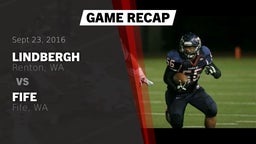 Recap: Lindbergh  vs. Fife  2016