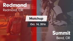 Matchup: Redmond  vs. Summit  2016