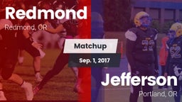 Matchup: Redmond  vs. Jefferson  2017