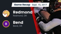 Recap: Redmond  vs. Bend  2017