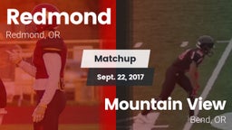 Matchup: Redmond  vs. Mountain View  2017