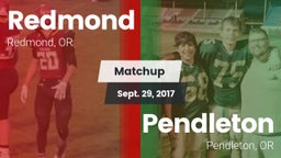 Matchup: Redmond  vs. Pendleton  2017