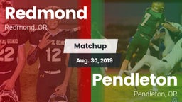 Matchup: Redmond  vs. Pendleton  2019