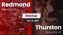 Matchup: Redmond  vs. Thurston  2019