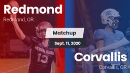 Matchup: Redmond  vs. Corvallis  2020