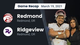 Recap: Redmond  vs. Ridgeview  2021