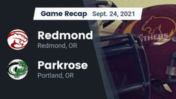 Recap: Redmond  vs. Parkrose  2021