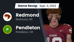 Recap: Redmond  vs. Pendleton  2022