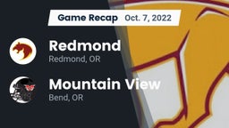 Recap: Redmond  vs. Mountain View  2022