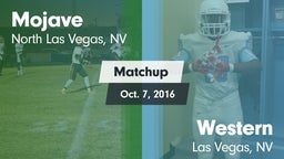 Matchup: Mojave  vs. Western  2016