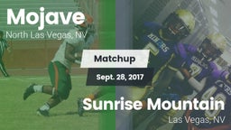 Matchup: Mojave  vs. Sunrise Mountain  2017