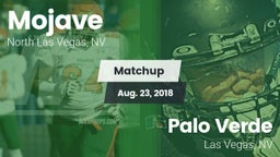 Matchup: Mojave  vs. Palo Verde  2018