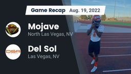Recap: Mojave  vs. Del Sol  2022