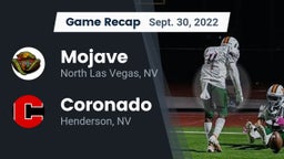 Recap: Mojave  vs. Coronado  2022