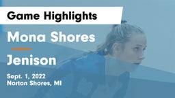 Mona Shores  vs Jenison   Game Highlights - Sept. 1, 2022