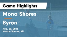 Mona Shores  vs Byron  Game Highlights - Aug. 20, 2023