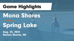 Mona Shores  vs Spring Lake  Game Highlights - Aug. 25, 2023