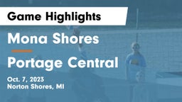 Mona Shores  vs Portage Central  Game Highlights - Oct. 7, 2023