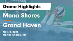 Mona Shores  vs Grand Haven  Game Highlights - Nov. 2, 2023